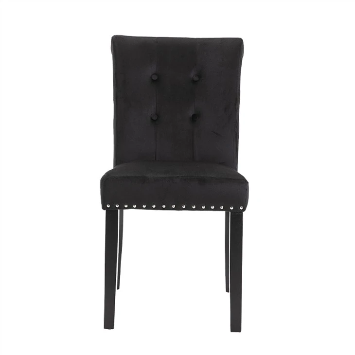 Silla De Comedor Con Funda De Tela De Terciopelo