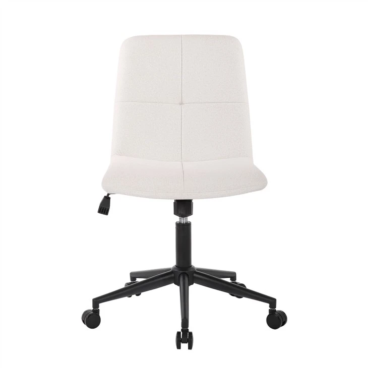 Silla ergonómica giratoria de tela Silla de oficina en casa