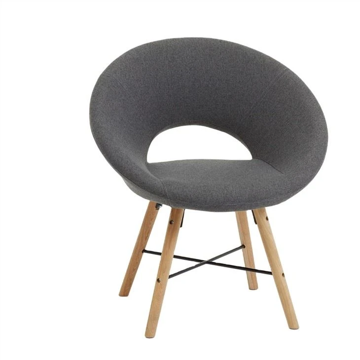 Silla ergonómica de lujo para ocio, silla de café de nuevo estilo