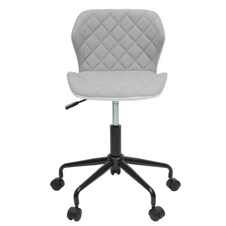 Silla giratoria de ocio para oficina en casa, silla de terciopelo de tela