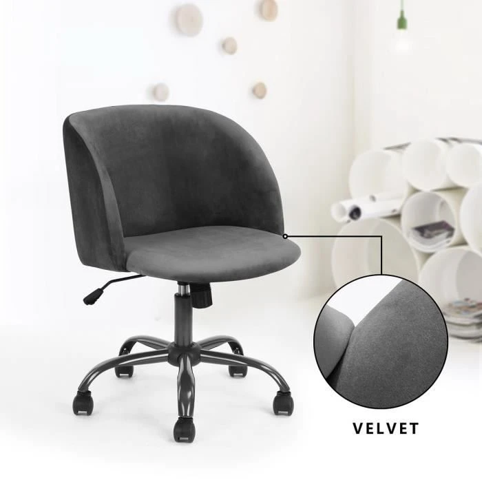 Silla de escritorio moderna sin brazos