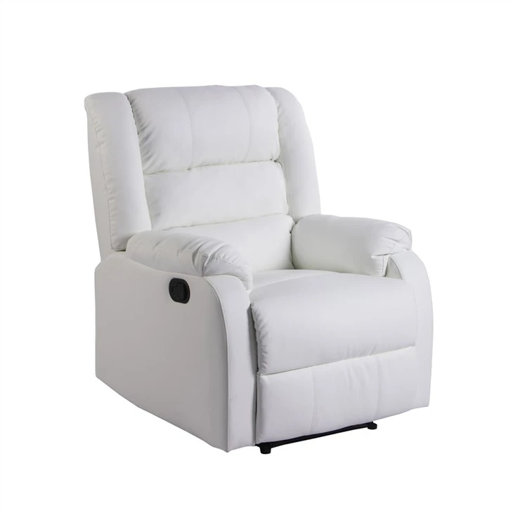 Sofá reclinable ajustable con funda de cuero