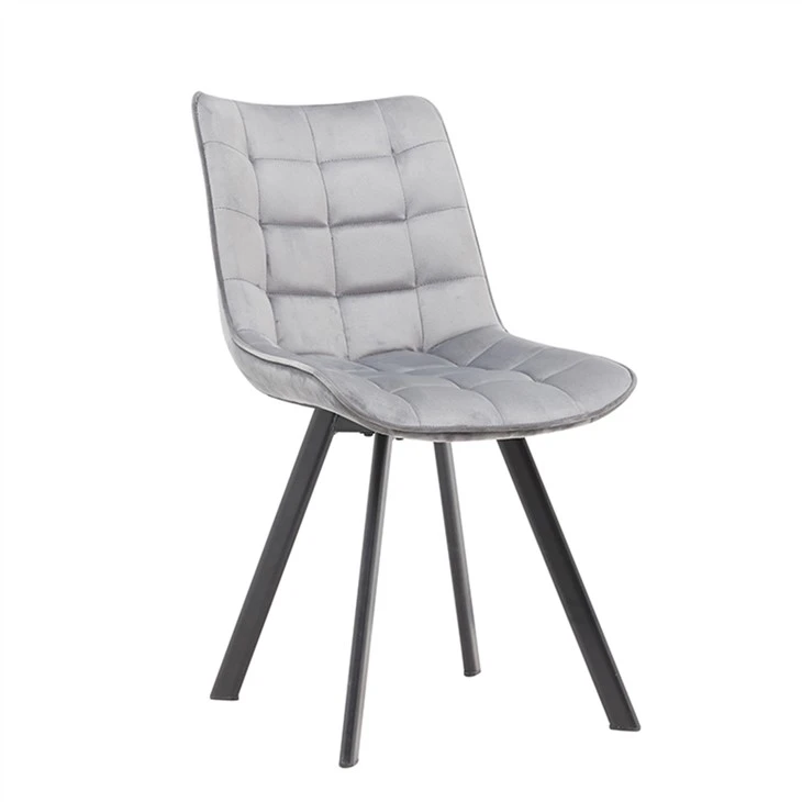 Nuevo diseño de juegos de comedor con cubierta de tela, silla de comedor