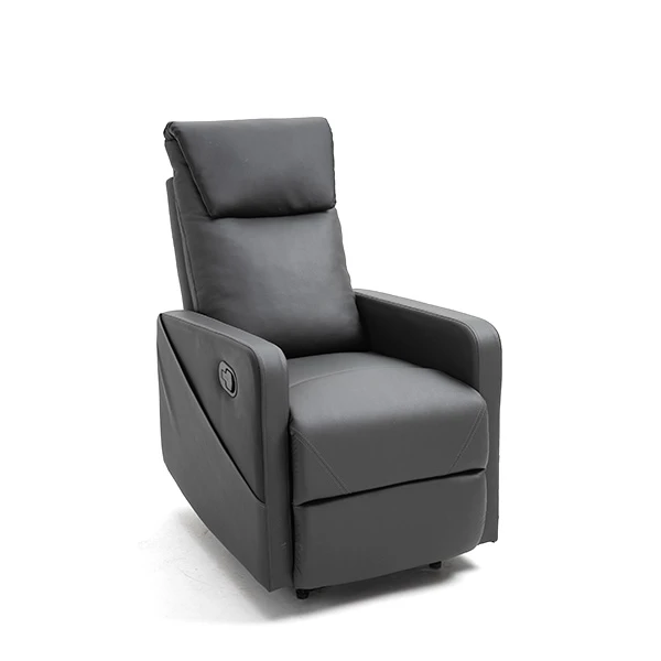Sofá reclinable de cuero PU Lounge