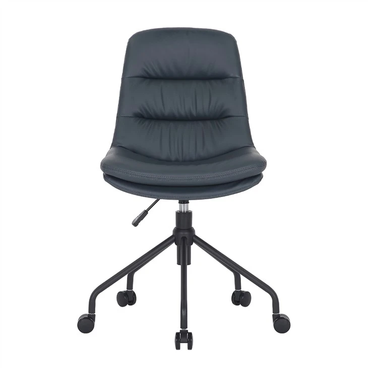 Silla de oficina en casa de PU giratoria nórdica