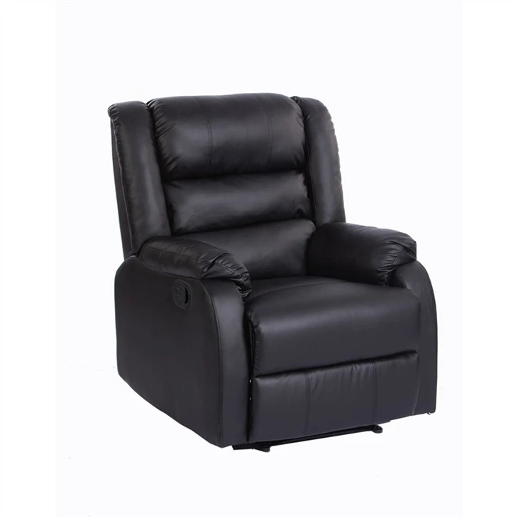 Sofá reclinable de cine en casa con cubierta de PU