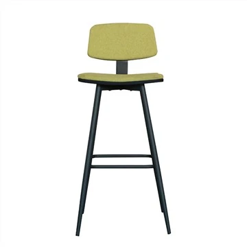 Silla de bar moderna con taburete alto