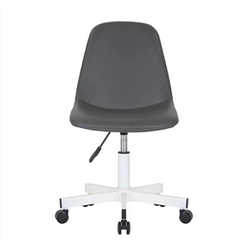 Silla cómoda de oficina en casa con base metálica ajustable