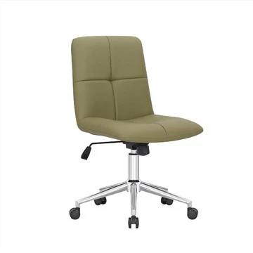 Cómoda silla giratoria de ocio con funda de PU
