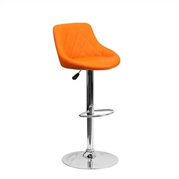 Taburete de bar giratorio ajustable, sillas altas con respaldo