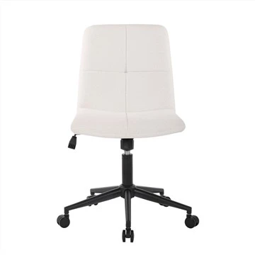 Silla ergonómica giratoria de tela Silla de oficina en casa
