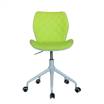 Silla giratoria de oficina en casa con funda de PU