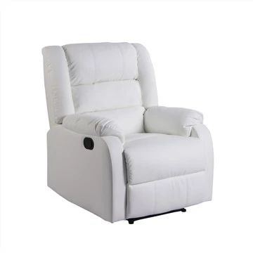 Sofá reclinable ajustable con funda de cuero