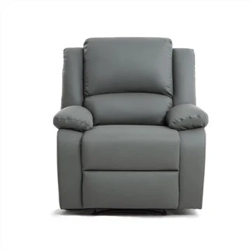 Sillón individual reclinable de cuero-max-g