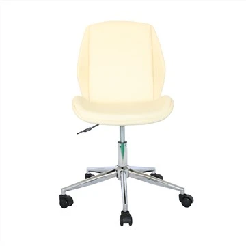 Silla giratoria de cuero PU para oficina en casa