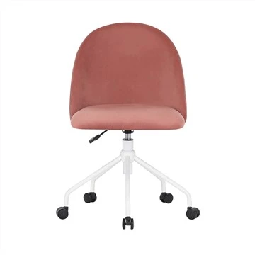 Silla de Ministerio del Interior del eslabón giratorio del estilo de Morden con la cubierta de tela del terciopelo