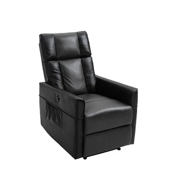 Silla reclinable de sofá de sala de estar de cuero PU