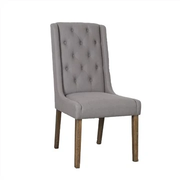 Sillas de comedor OEM tapizadas de tela para comedor
