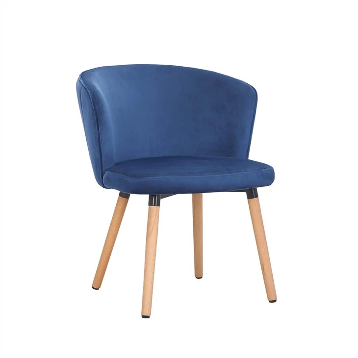 Silla decorativa de terciopelo Silla auxiliar de ocio