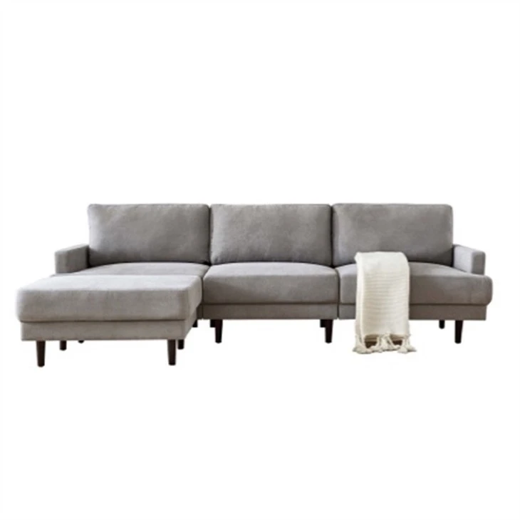 Sofá de tres plazas con sofá cama Chaise para sala de estar