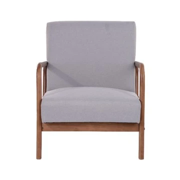 Silla De Ocio Mid Century Madera Con Brazos
