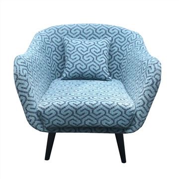 Sillón de tela moderno