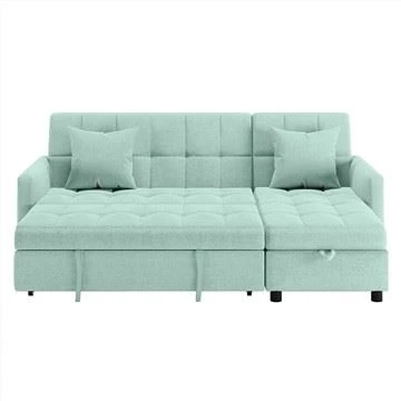 Sofás cama convertibles multifunción-