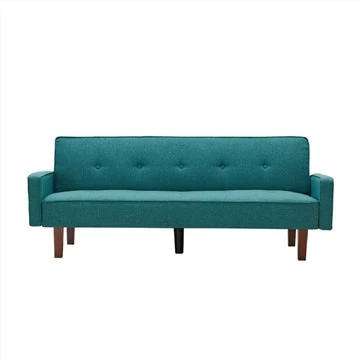 Sofá cama tipo futón tapizado