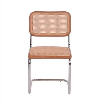 Silla de comedor con estructura de madera