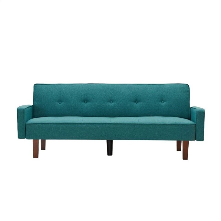 Sofá cama tipo futón tapizado