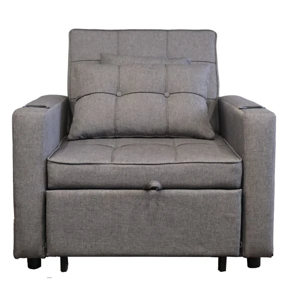 Sofá cama plegable multifuncional, con sofá cama con almohada