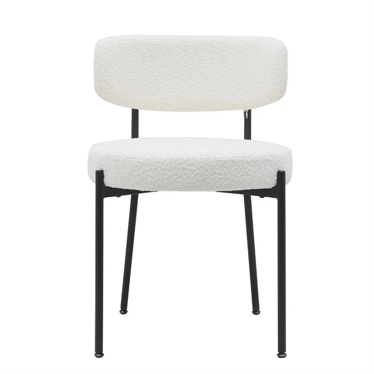 Funda de tela Partner Teddy Terciopelo SILLA DE COMEDOR KAESHA