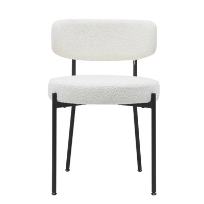 Funda de tela Partner Teddy Terciopelo SILLA DE COMEDOR KAESHA