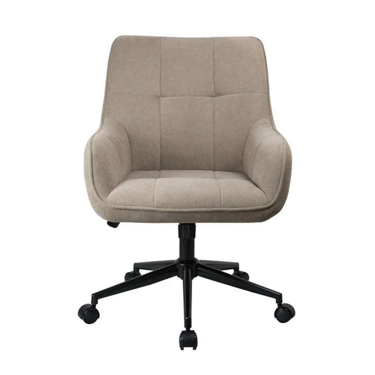 Silla de escritorio giratoria de lino